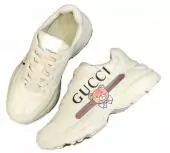 chaussure gucci rose fluo bear teddy